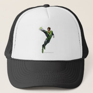 Green Lantern - Fully Rendered,  Arm out Trucker Hat