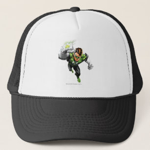 Green Lantern - Fully Rendered,  Arm Raise Trucker Hat