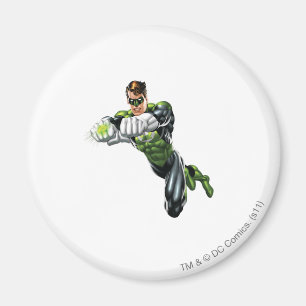 Green Lantern - Fully Rendered,  Both arms forward Magnet