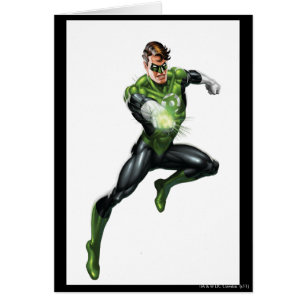 Green Lantern - Fully Rendered, Jumping