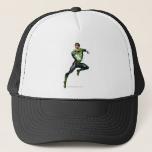 Green Lantern - Fully Rendered,  Jumping Trucker Hat