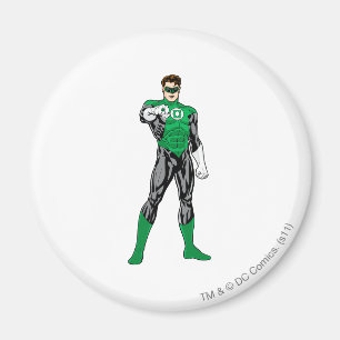Green Lantern - Fully Rendered,  Standing Magnet