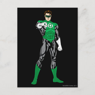 Green Lantern - Fully Rendered, Standing Postcard