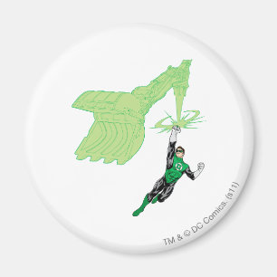 Green Lantern - Fully Rendered,  with machine Magnet