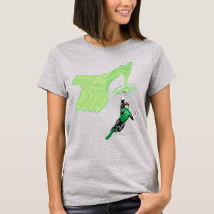 Green Lantern - Fully Rendered, with machine T-Shirt