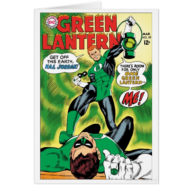 Green Lantern - Get Off this Earch Hal Jordan (Front)