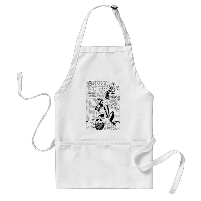 Green Lantern - Get Off this Earch Hal Jordan, Bla Standard Apron (Front)