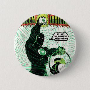 Green Lantern - Glowing Lantern 6 Cm Round Badge
