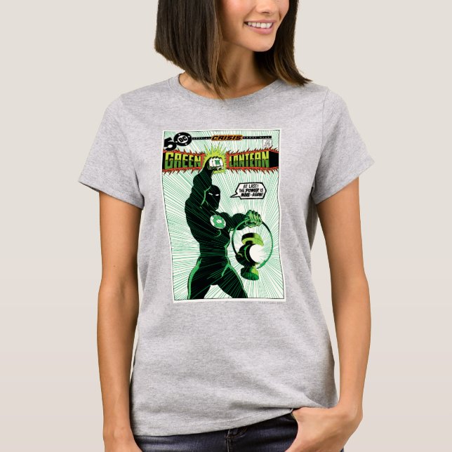 Green Lantern - Glowing Lantern T-Shirt (Front)