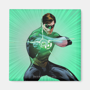 Green Lantern & Glowing Ring Magnet