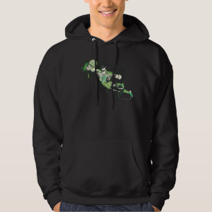Green Lantern Graffiti Character Hoodie