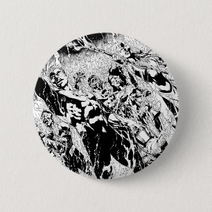 Green Lantern Group 6 Cm Round Badge