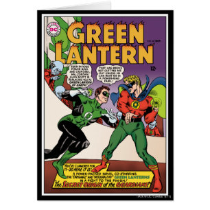 Green Lantern in the ring