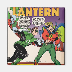 Green Lantern in the ring Magnet