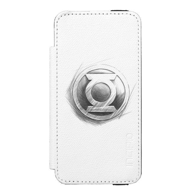 Green Lantern Insignia Incipio iPhone Wallet Case (Folio Front)