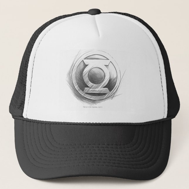 Green Lantern Insignia Trucker Hat (Front)