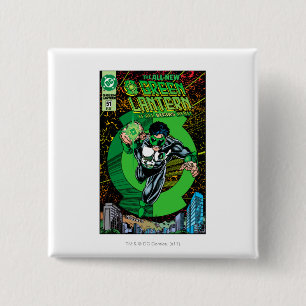 Green Lantern - It all begins here 15 Cm Square Badge