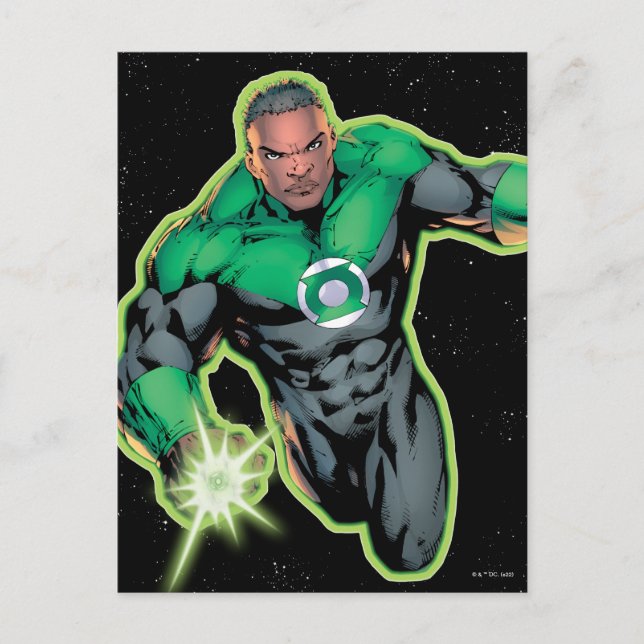 Green Lantern John Stewart Postcard (Front)