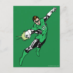 Green Lantern Jump Postcard