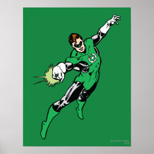 Green Lantern Jump Poster