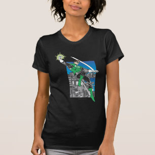 Green Lantern Lands in City T-Shirt