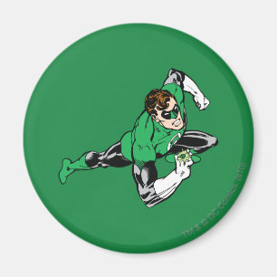 Green Lantern Leap Right Magnet