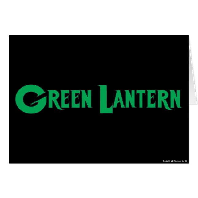 Green Lantern Letters 2 (Front Horizontal)