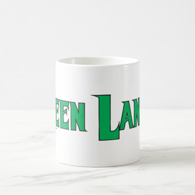 Green Lantern Letters 2 Coffee Mug (Center)