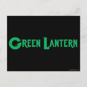 Green Lantern Letters 2 Postcard