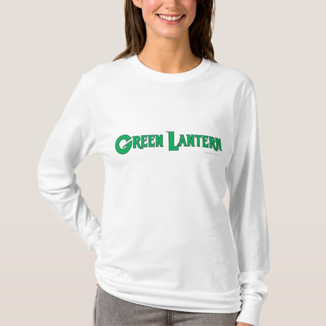 Green Lantern Letters 2 T-Shirt (Front)