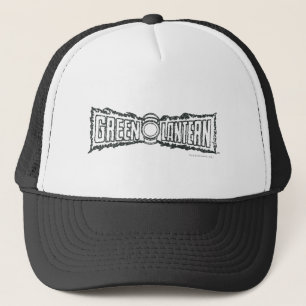 Green Lantern Letters BW Trucker Hat
