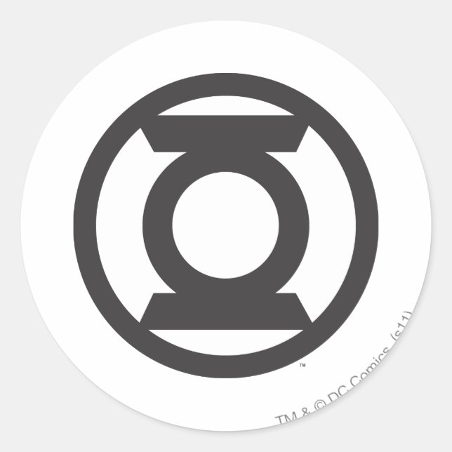 Green Lantern Logo 14 Classic Round Sticker (Front)
