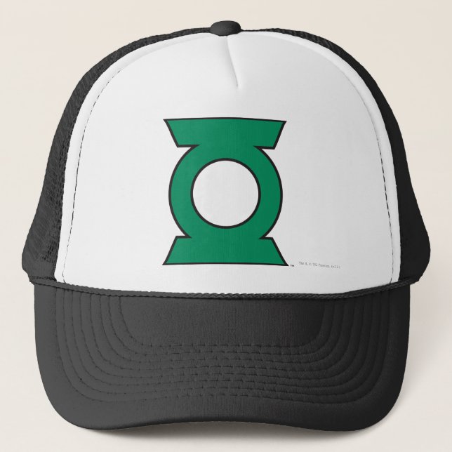 Green Lantern Logo 15 Trucker Hat (Front)