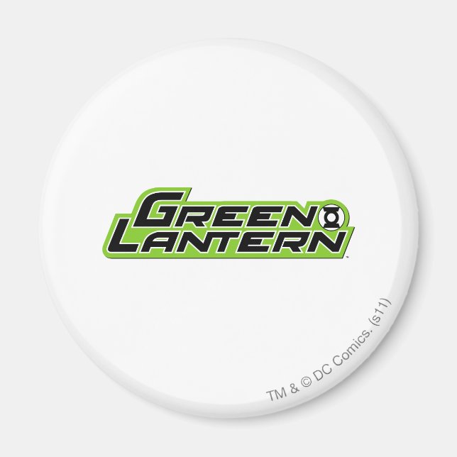 Green Lantern Logo 2 Magnet (Front)