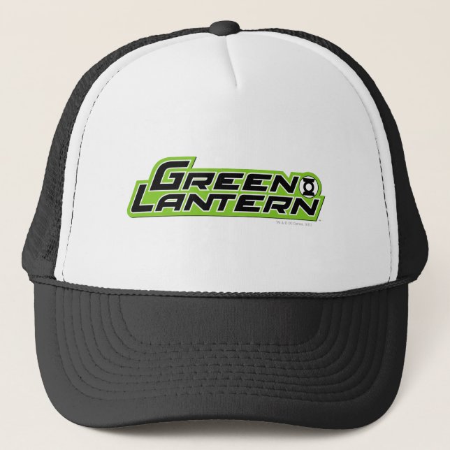 Green Lantern Logo 2 Trucker Hat (Front)