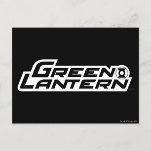 Green Lantern Logo 3 Postcard