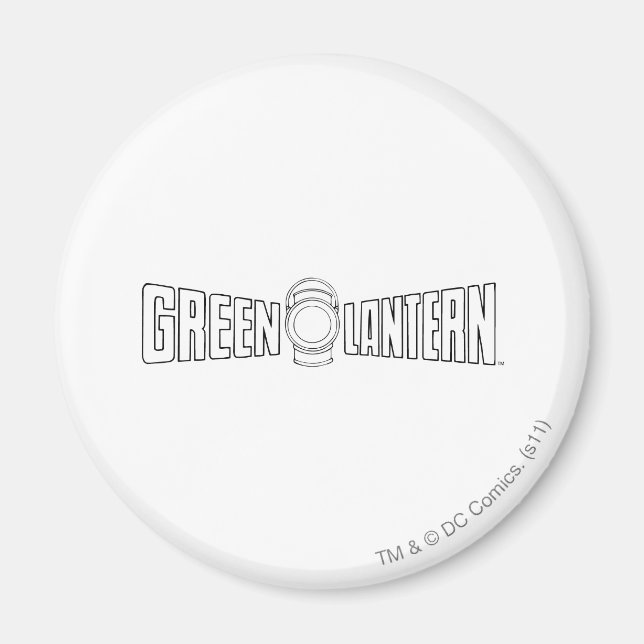 Green Lantern Logo 6 Magnet (Front)