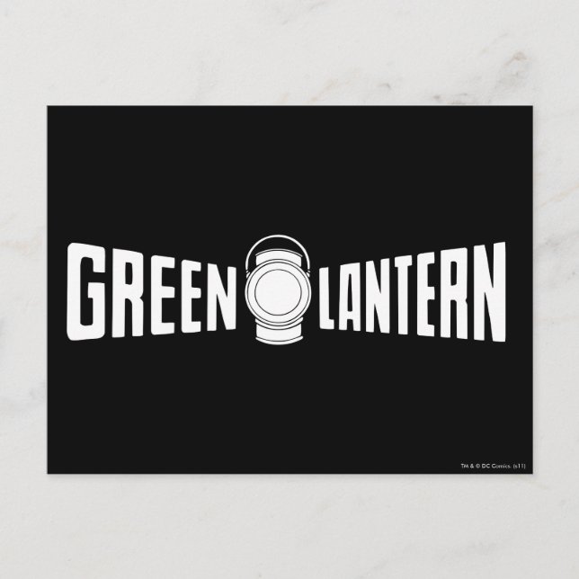 Green Lantern Logo 6 Postcard (Front)