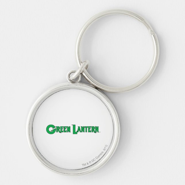 Green Lantern Logo 9 Key Ring (Front)