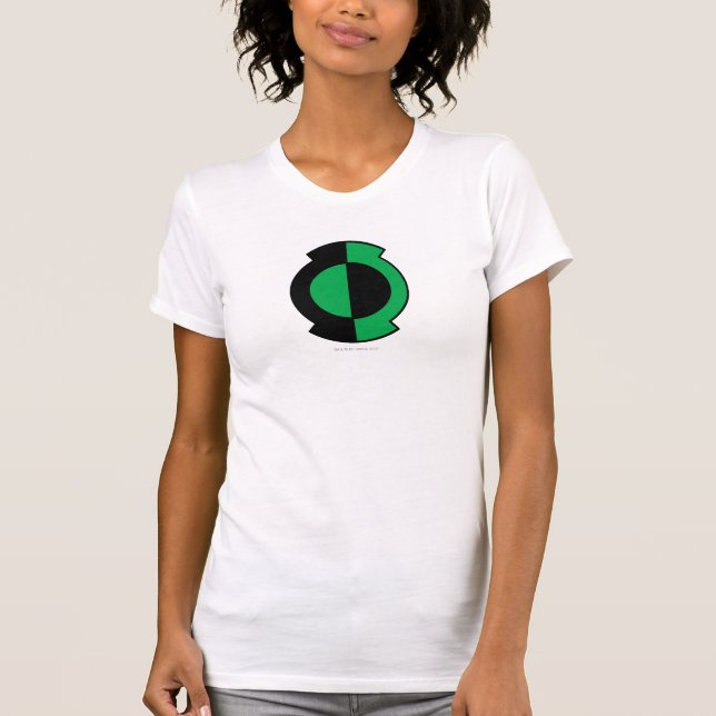 Green Lantern Logo Flipped T-Shirt (Front)