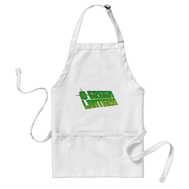 Green Lantern Logo - Slanted Standard Apron (Front)
