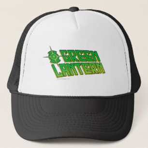 Green Lantern Logo - Slanted Trucker Hat