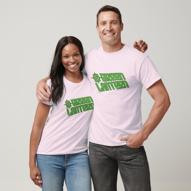 Green Lantern Logo Tilted T-Shirt (Unisex)