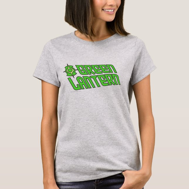 Green Lantern Logo Tilted T-Shirt (Front)