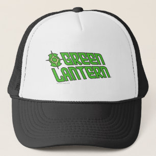 Green Lantern Logo Tilted Trucker Hat