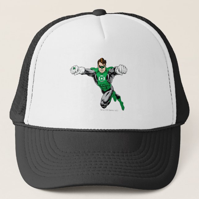 Green Lantern - Looking Forward Trucker Hat (Front)