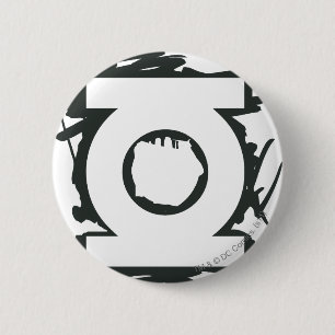 Green Lantern Marker Symbol 6 Cm Round Badge
