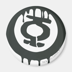 Green Lantern Paint Symbol Magnet
