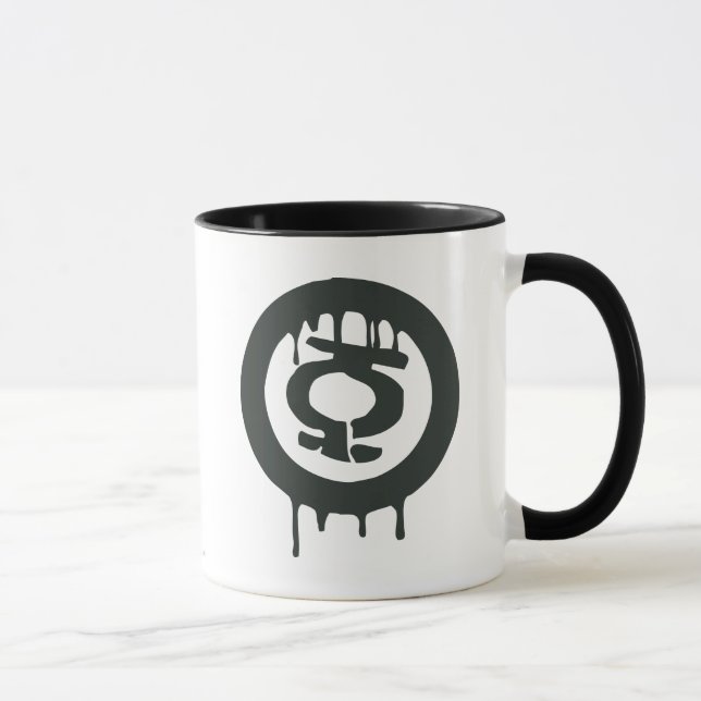 Green Lantern Paint Symbol Mug (Right)