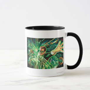 Green Lantern Painting Mug